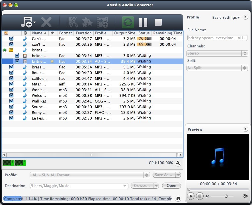 Free audio converter for mac os x